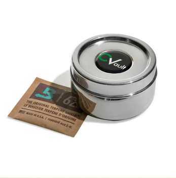 Контейнер CVault + Boveda 4г 62% - Безопасность - Хранение - Увлажнители - Магазин ТОПовых приборов и аксессуаров для  курения  bongstore.ru